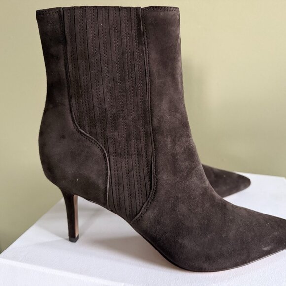 Veronica Beard Lisa 70 Mid-Heel Ankle Boots - Picture 7 of 12